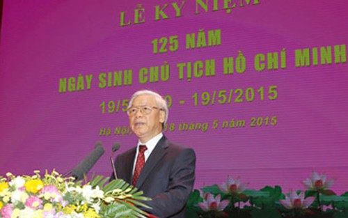 Lễ kỷ niệm 125 năm ngày sinh Chủ tịch Hồ Chí Minh